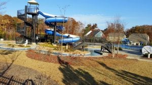 Woodcreek water slide and Lazy River