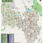 Bike and Hike Map of Cary